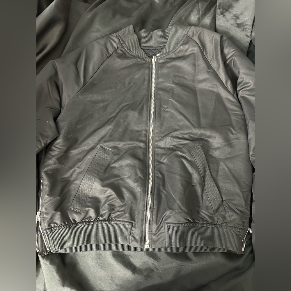 Black NewBalance Bomber Jacket